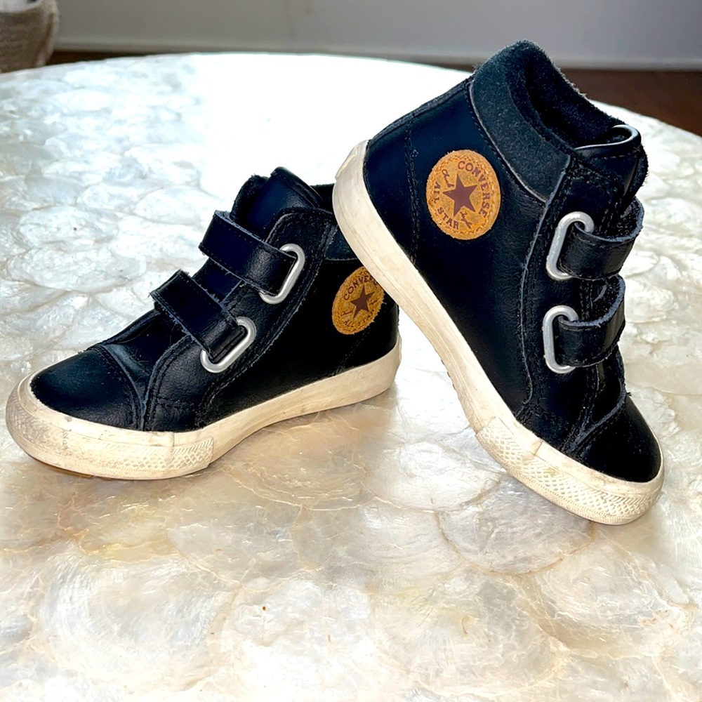 Converse Chuck Taylor All-Star 2V Boot Hi Black Leather